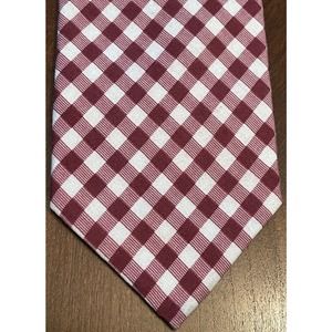 Mister Dean Red White Men’s Neck Tie
